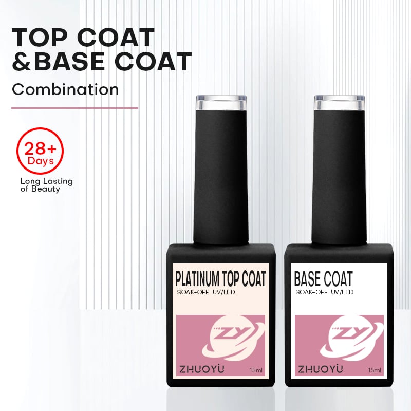 HEMA-free & TPO-free Platinum Top Coat And Base Coat