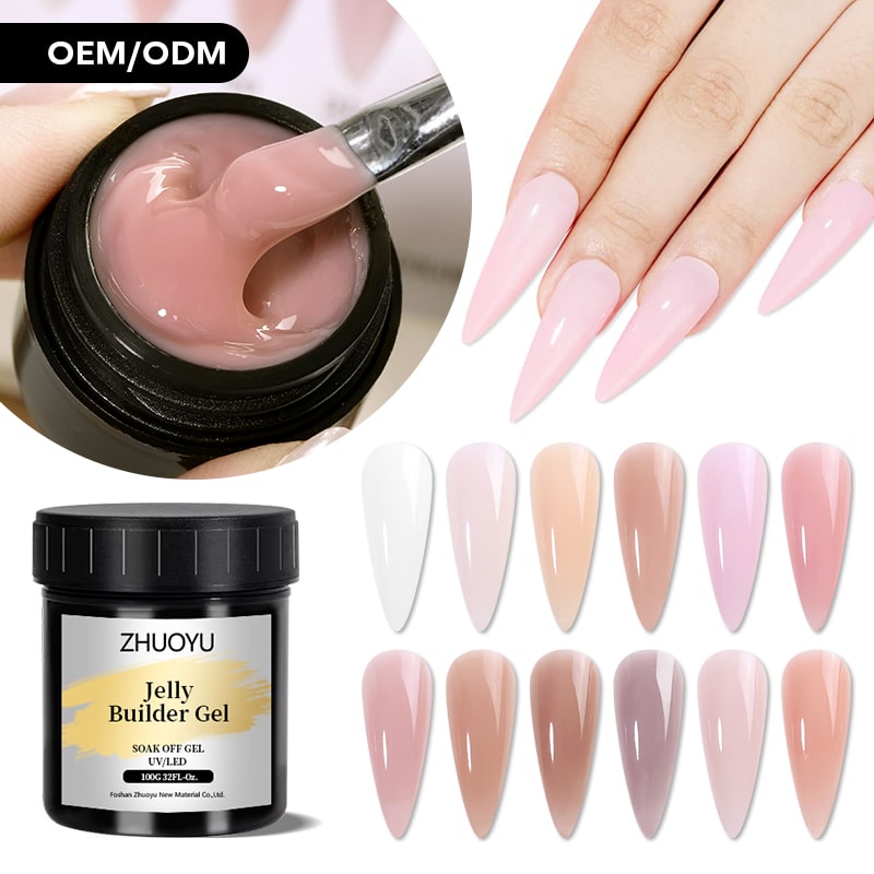 Custom HEMA & TPO-Free Mousse Gel | Safe Nail Extension Builder | Expert Private Label & OEM